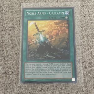 Yu-Gi-Oh Noble Arms - Gallatin Spell Card